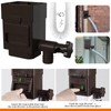 Anivia Rainwater Collection System, Downspout Diverter Fits for 2x3 or
