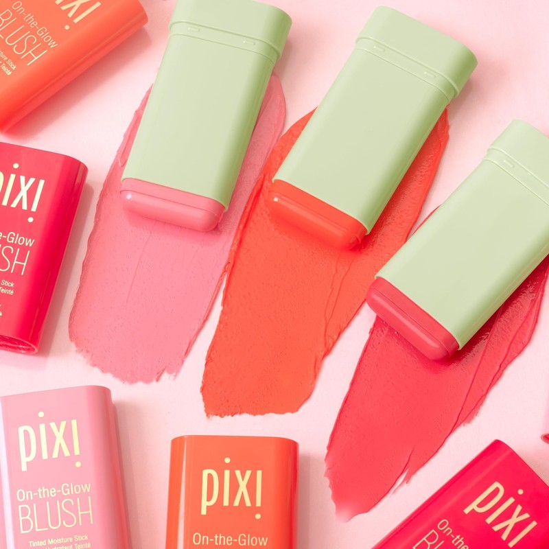 Pixi On-the-Glow Blush - Fleur, Hydrating Tinted Moisture Blush Stick