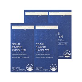 Esther Formula Yeo Esther Chondroitin Mucopolysaccharide Protein 1200mg 60 tablets 4 boxes / 에스더포뮬러 여에스더 콘드로이친 뮤코다당 단백 1200mg 60정 4박스