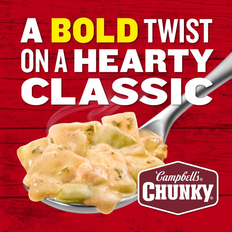 Campbell's Chunky Soup, OLD BAY Seasoned Clam Chowder, 18.8 oz