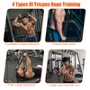 Warmroom Long Tricep Pull Down Rope Exercise Tricep Rope 55