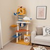 PETSITE 70 inch Tall Aviation-Themed Cat Tree Tower, Multi-Level Cute