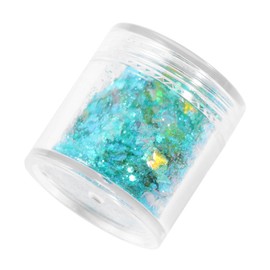 Healvian 6 Pcs Mixed Filler Glitter Body Shimmer Powder Cosmetiquera Powder Makeup Nail Paillettes DIY Filler Metarial Cosmetic Paillette Toiletries Nail Pigment Sequin Dream Flash Chip