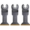 Arrow OSC204-3 Titanium Coated Oscillating Tool Saw Blades for Woodworking,