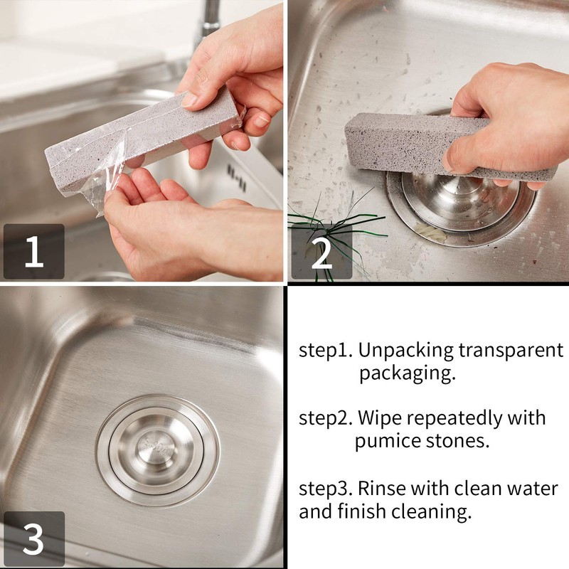20 Pieces Pumice Stones for Cleaning - Pumice Scouring Pad,