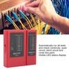 Network Cable Tester with LED Display for RJ45 RJ11 RJ12