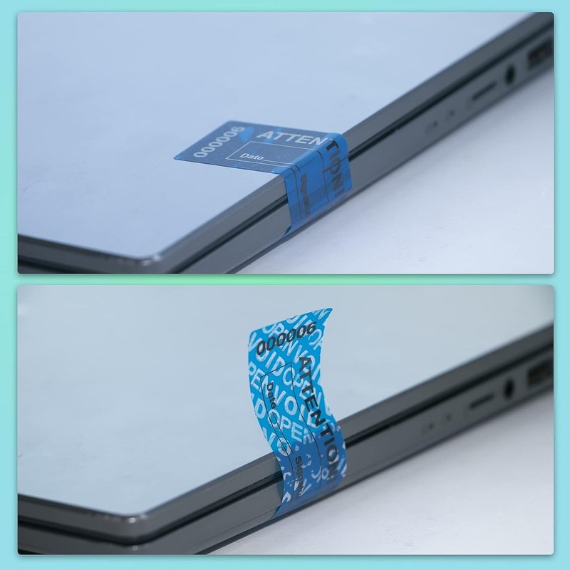 Stamp Evident - Void, Sealed Warranty Sticker, Security Label 25