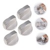 CORHAD 4pcs Gas Stove Knobs Replacement for Compact Lightweight Design