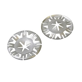 CL-0378 Metal Mounting Clip Clamping Disc for Seat N90796502 Pack of 10