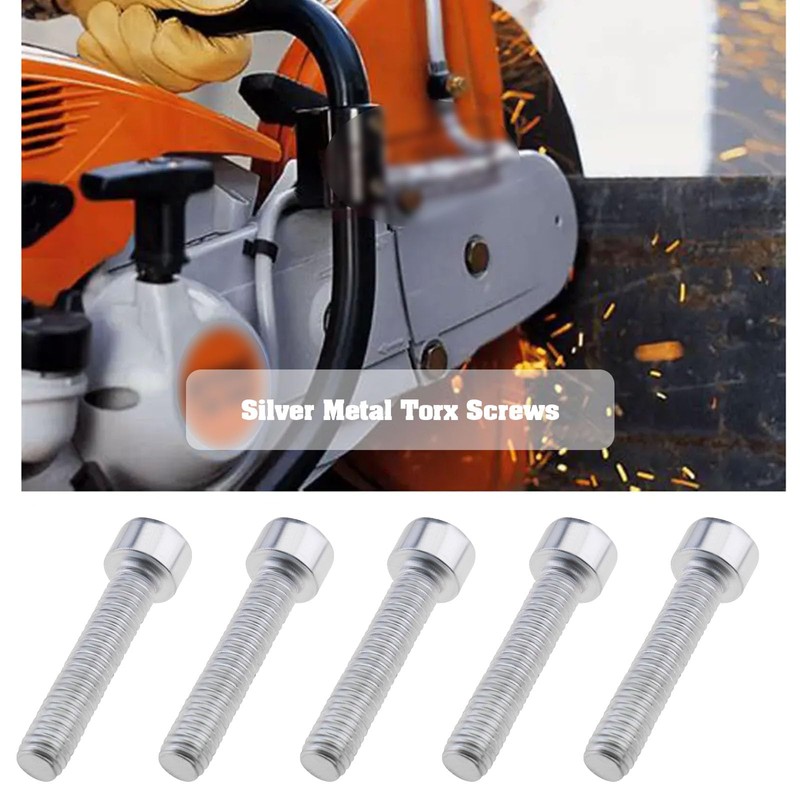 OTOTEC 10PCS M5x 25mm Torx Screws Compatible with Stihl TS400