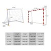 Soccer Goal Net,Full Size, 6 x 4ft / 8 x