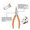 LEONTOOL 6" Chain Nose Stainless Steel Pliers - Eyeglasses Repair