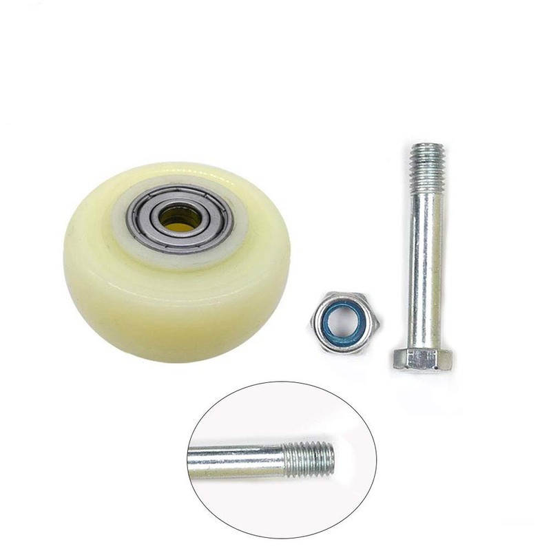 2Pcs Sofa Bed Casters Nylon Wheel 40mm Castors Nylon Load