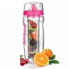EvoGreen NEW 32oz Fruit Infuser Water Bottle, BPA Free -