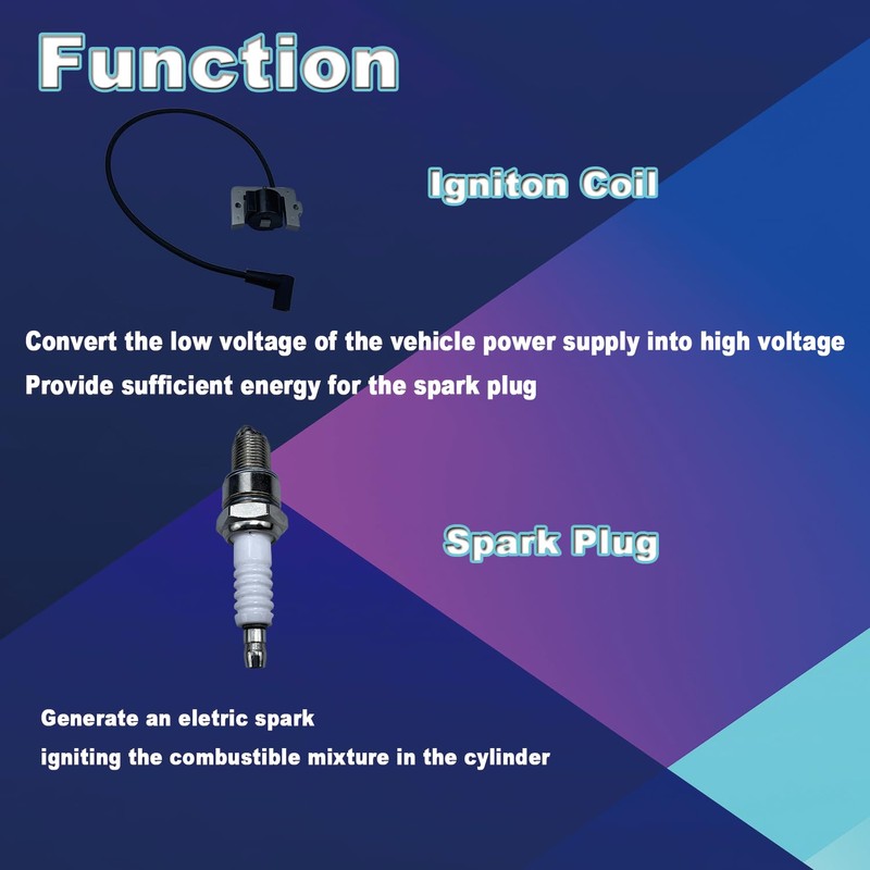 Ignition Coil for Cummins Onan RV Generator with 21" 573mm