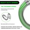 Nilight 12FT 7 Way Coiled ABS Cord Heavey Duty Zinc