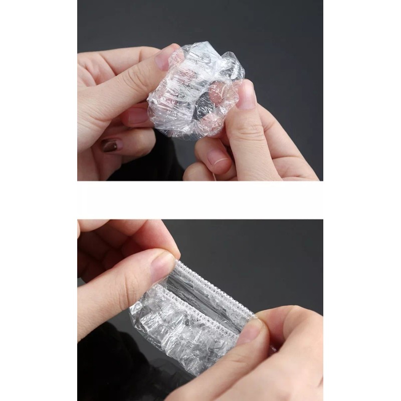 LIFESTYLING Lote 100 Protectores Cubre Oreja De Plástico, Desechables