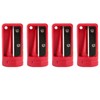 4Pack Carpenter Pencil Sharpener Colourful Manual Portable Woodwork Pencil Cutterfor