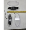 CTW (2) 9.5"" Oval White LED RV Camper Trailer Reverse