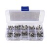 DIANN 100pcs Fast-Blow Glass Fuses Assortment Kit 10 Values 5x20mm