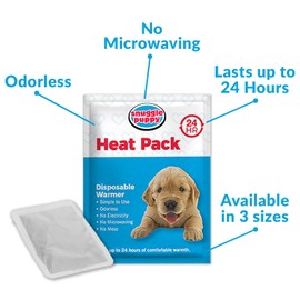 SmartPetLove Replacement Heat Packs for Snuggle Puppy. 12 Replacement Odourless, Long Lasting Disposable Hand Warmers Made with All Natural Ingredients.