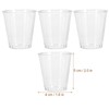 BESTonZON Drinking Cups, Disposable Plastic Cups, Plastic Cups, Placups, 50ml,