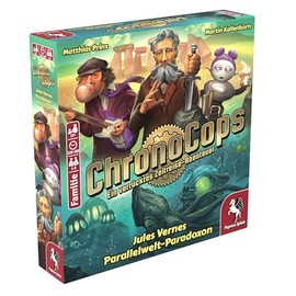 Pegasus Spiele 18192G ChronoCops - Jule Vernes Parallel World - Paradox Card Games