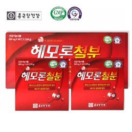 Chong Kun Dang Health V Chong Kun Dang Health Hemoron Iron 60 tablets x 2 120 capsules / V 종근당건강 헤모론철분 60정x2 120캡슐