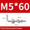 30 Pcs L-Shaped Threaded Screw Kits, 304 Stainless Steel Foundation