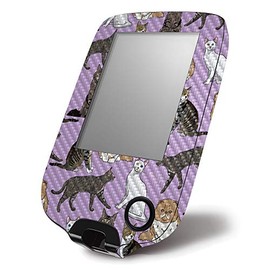 MightySkins Carbon Fiber Skin for Abbott Freestyle Libre 1 & 2 - Cat Chaos | Protective, Durable Textured Carbon Fiber Finish | Easy to Apply, Remove, and Change Styles | Made in The USA