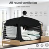 Bed Tent,Portable Privacy Sleeping Bed Canopy,Blackout 90% Drapes for Kids