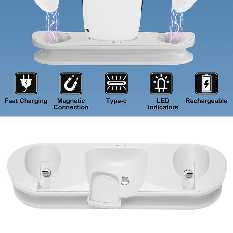 for Oculus Quest 2 Charging Station USB C Charger Fast