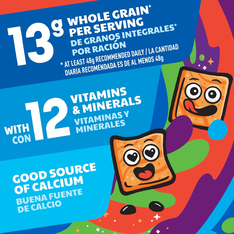 Cinnagraham Toast Crunch Breakfast Cereal, Whole Grain, 12 oz