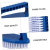 IWOWHERO 2pcs Heavy Duty Scrub Brush with Comfort Grip Handheld