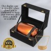 Classic Urns and Memorials Copper Memorial Urn with Display Case