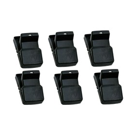 Rat Traps Outdoor Large Fast Kill, Reusable Mouse Traps for Mice, Rats, Chipmunks, Squirrels, Hamsters and Rodents, Mouse Traps Indoor for Home Quickly Slam Rat Killer, Brush and Gloves (Pack of 6)