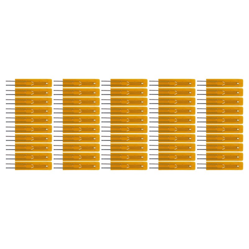 50PCS Thin Film Thermistor MF55 B3950 Insulated Thermal Resistor for