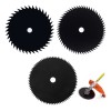 3pz Disco Sierra Corte 40/60/80 Dientes Para Desbrozadora