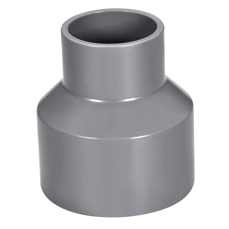 TOP-VIGOR 1Pcs PVC DWV Reducing Coupling, 40mm x 63mm Socket