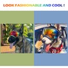 Large Dog Sunglasses with Adjustable Strap UV Protection, Winproof, Suitable