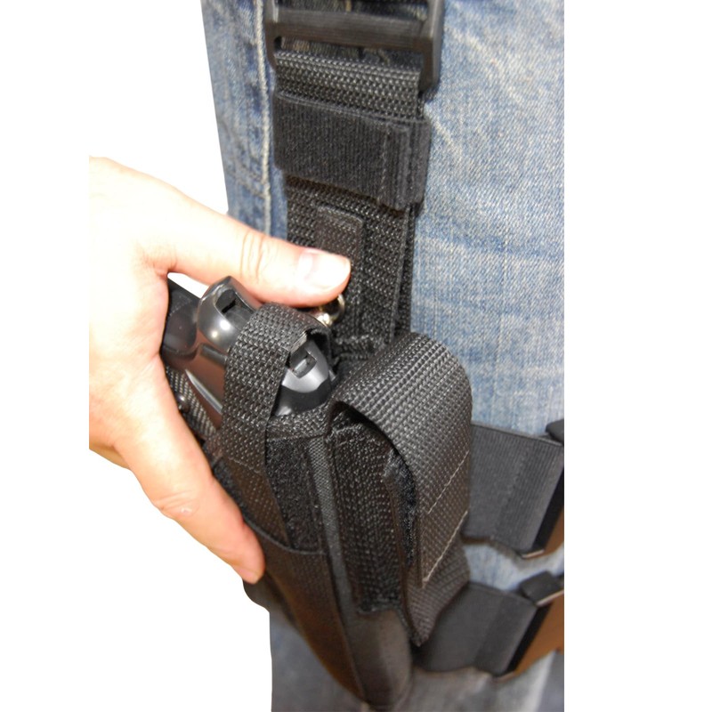Barsony Tactical Leg Holster for Walther PPQ PPX Left