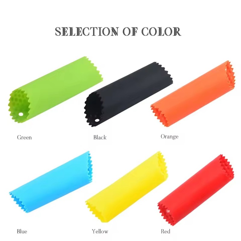 Silicone Garlic Peeler Tube – Manual Rolling Garlic Skin Remover