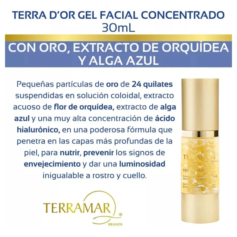 Terramar Set Gel Facial Terra D Or + Mascarilla Pell