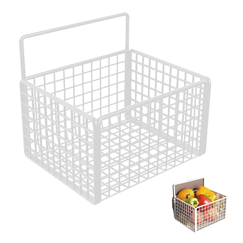 Wire Storage Baskets, Metal Wire Hanging Storage Basket Hanging Kitchen