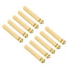 PATIKIL 30mm+6mm M3 Standoff Screws, 40 Pack Brass Hex PCB