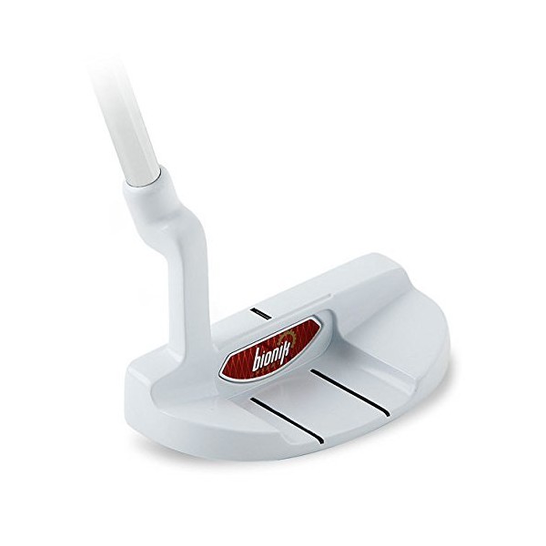 Bionik 105 Nano White Golf Putter Right Handed Semi Mallet