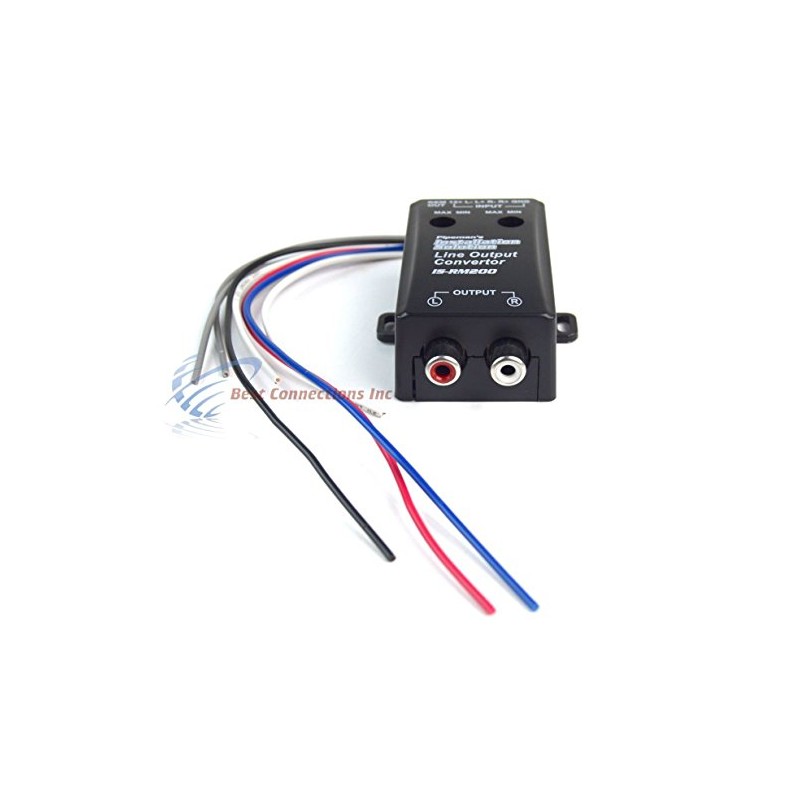 Pipeman's Installation Solution High/Low Converter with Remote Turn On Gold