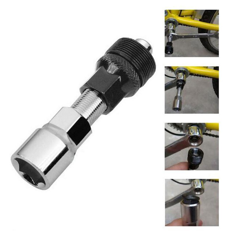 5pcs Repair Tools Kit Freewheel Removal Wrench + Crank Puller