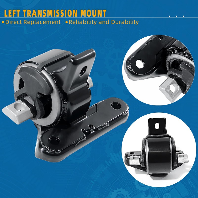 4PCS Engine Motor Mount Transmission Mount Set Compatible with Dodge