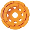 TRUSCO TDCW-4D Diamond Cup Wheel, Φ3.9 x 0.8 inches (100